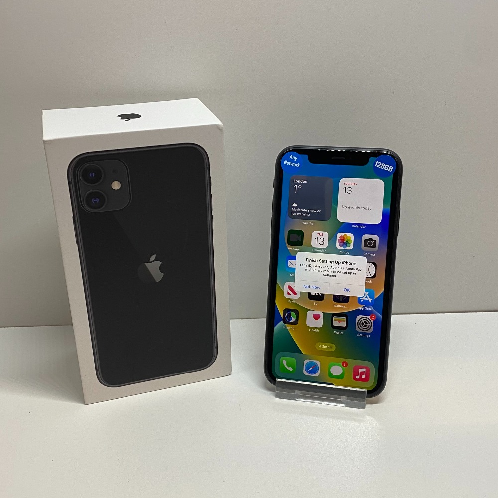 Apple iPhone 11 128GB Unlocked Boxed in Black Own4Less